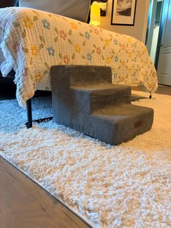 3-Step Pet Stairs for Bed or Couch