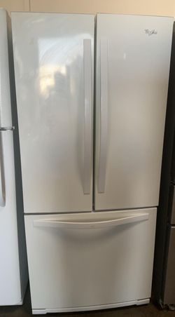 Whirlpool 3-Door 33"  White Refrigerator
