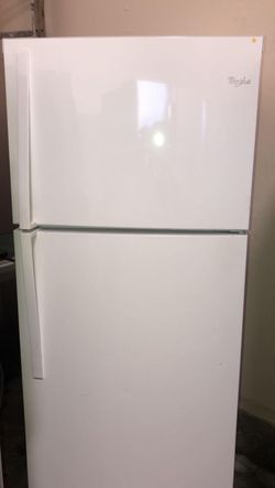 Whirlpool Top Mount White Refrigerator Fridge
