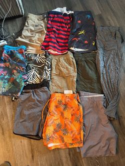 10 Men's Shorts and 1 Lounge Pants Bundle