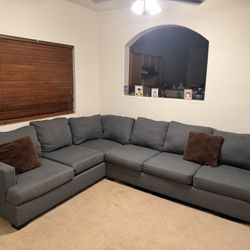 Gray Sectional Couch