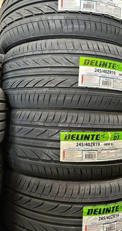 245/40/19 new tires