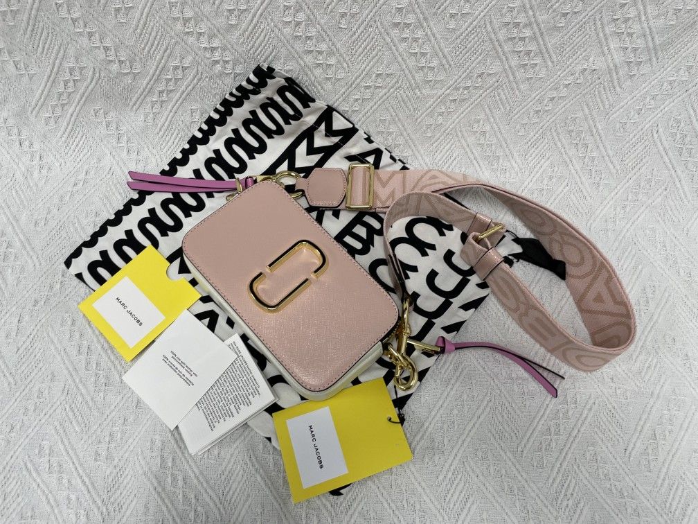 Marc Jacobs The Snapshot Crossbody Bag Rose Multi