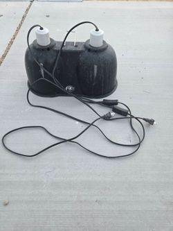 Reptile double hood light heat and UV