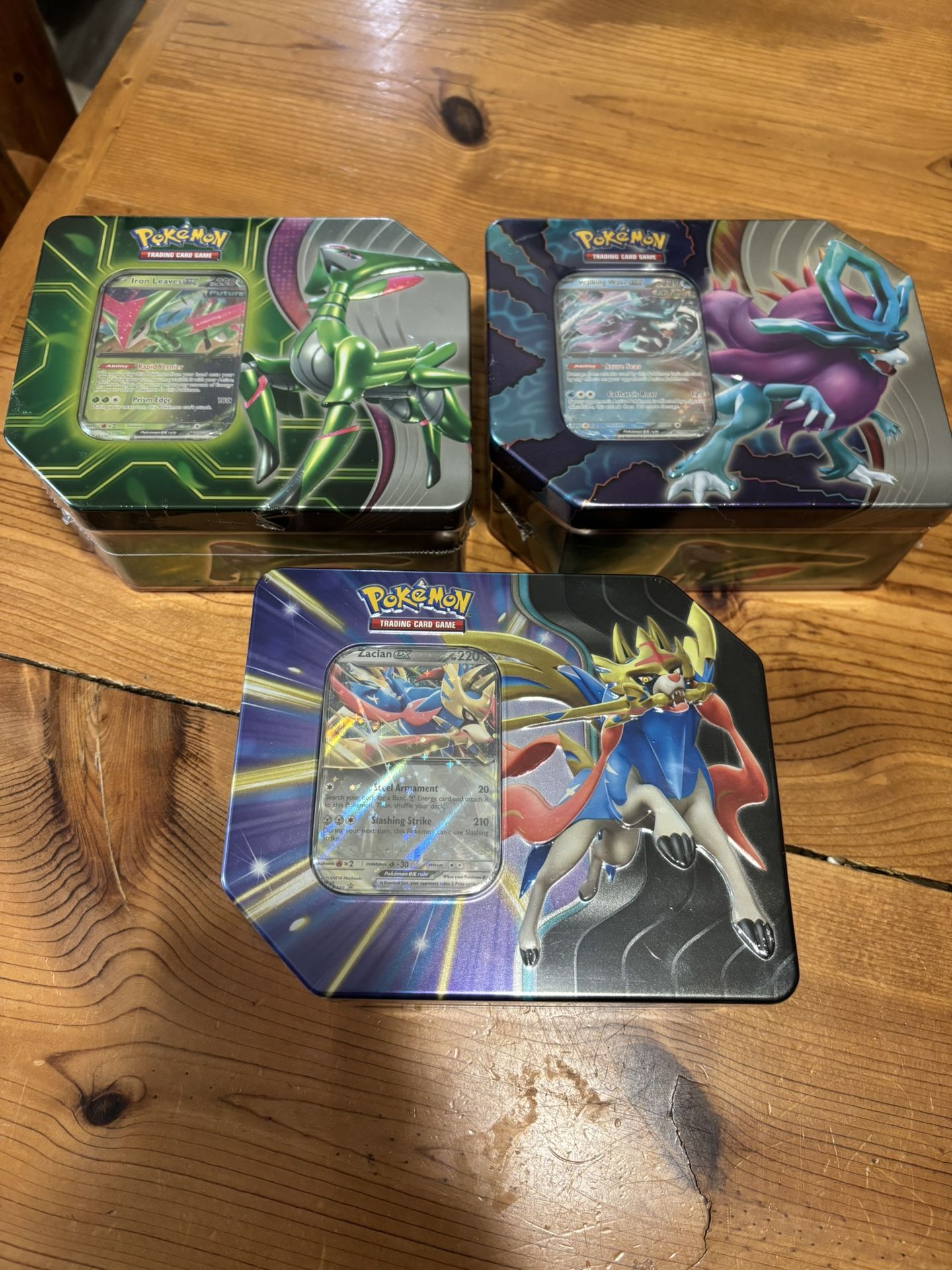 Pokemon tin paradox clash and slashing legends