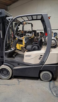 Forklift crown propane