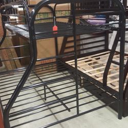 Bunk Bed Twin Over Full Metal Available 