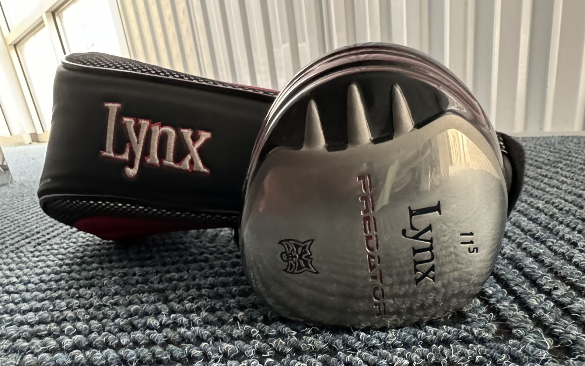 Lynx Predator 460cc 11.5* Driver Golf Club With Cover