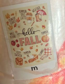 New Hello Fall Blanket. Really Cute!