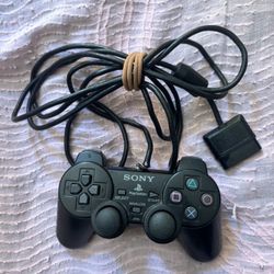2 PS2 Controller Authentic Tested Working