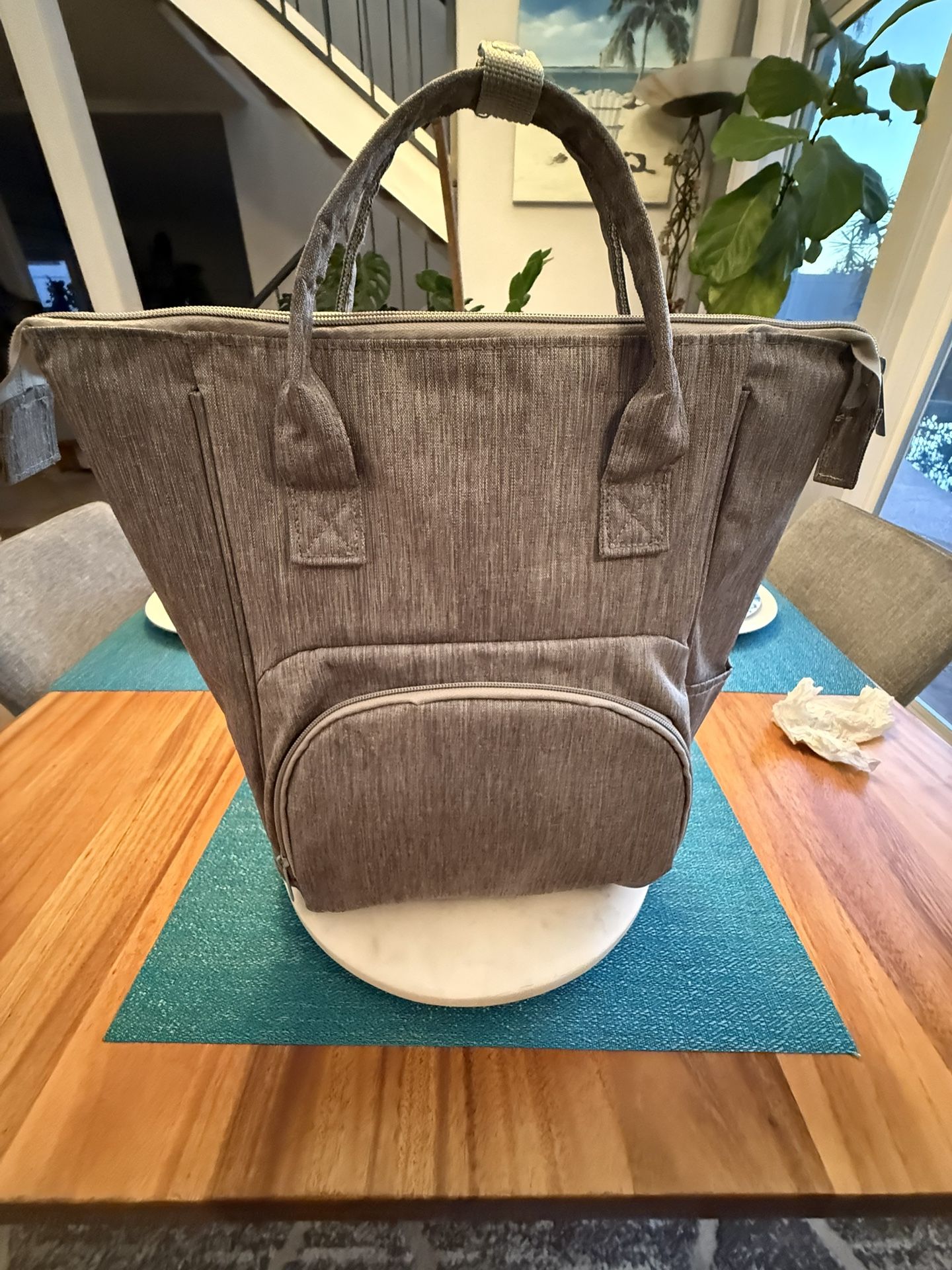 Versatile Insulated Cooler Backpack/ Diaper bag