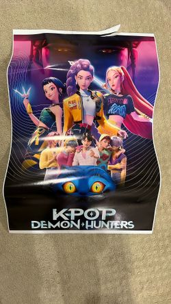 KPOP K-Pop Demon Hunters Poster