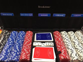 Brookstone 400 piece poker set