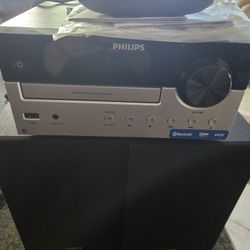 Philips Micro Music System M400S w/ Bluetooth, CD, FM Radio