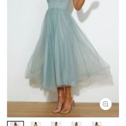 Corset Lace Midi Dress