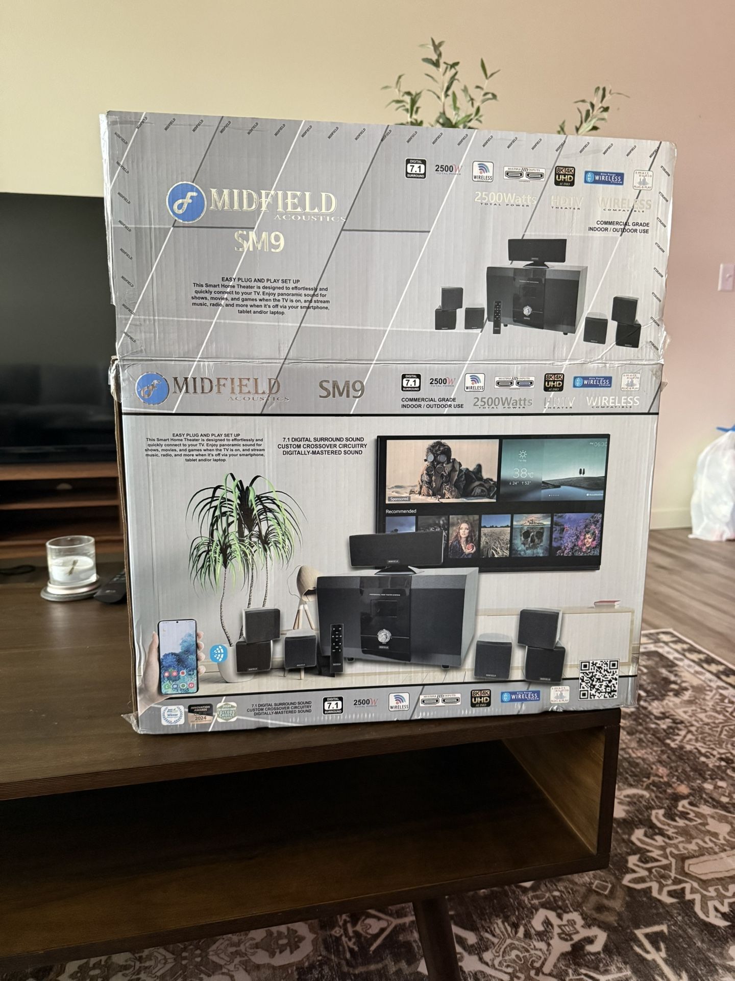 Midfield Acoustic SM9 Surround Sound Speakers