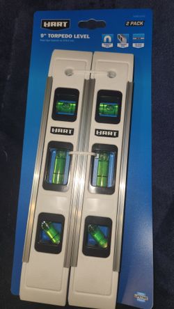 9" TORPEDO LEVEL 2PACK