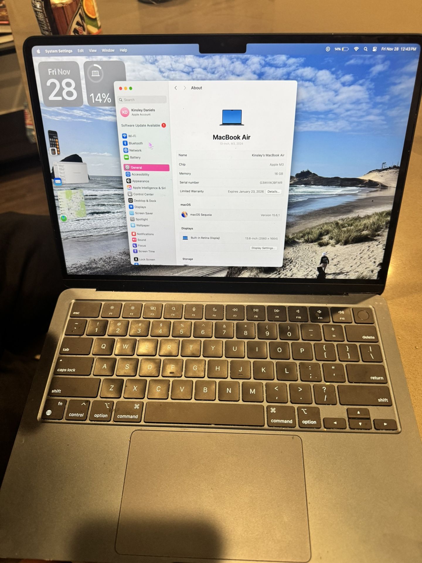 MacBook Air 13” M3 - 2024