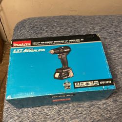 MAKITA 18v LXT Sub-compact Brushless 1/2” Driver-drill Kit 