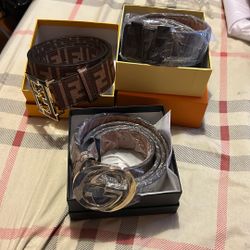 Desinger Belts Combo -3 Pack 