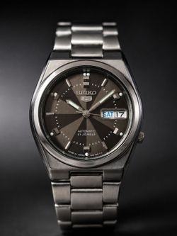 Seiko 5 Automatic 21 Jewels  Mens 37mm mechanical watch