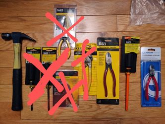 Assorted Klein Tools $8 - $20