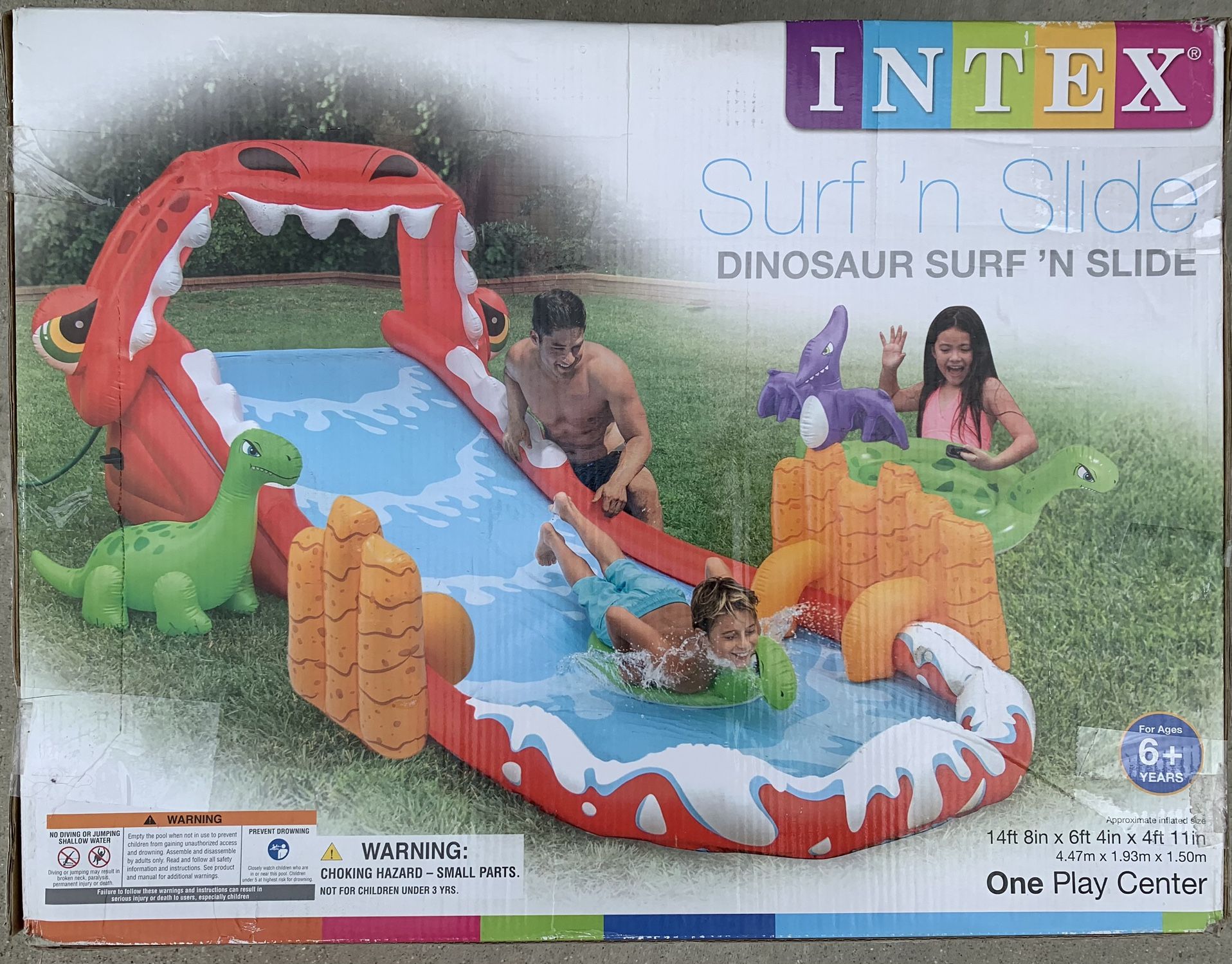 Intex Dinosaur Surf ‘N Slide (BRAND NEW)