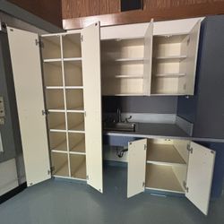 Blue Set Cabinets 
