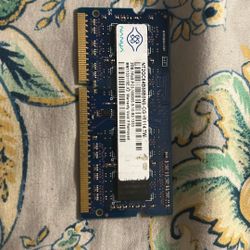 2GB Laptop RAM DDR3 PC3-10600s. 