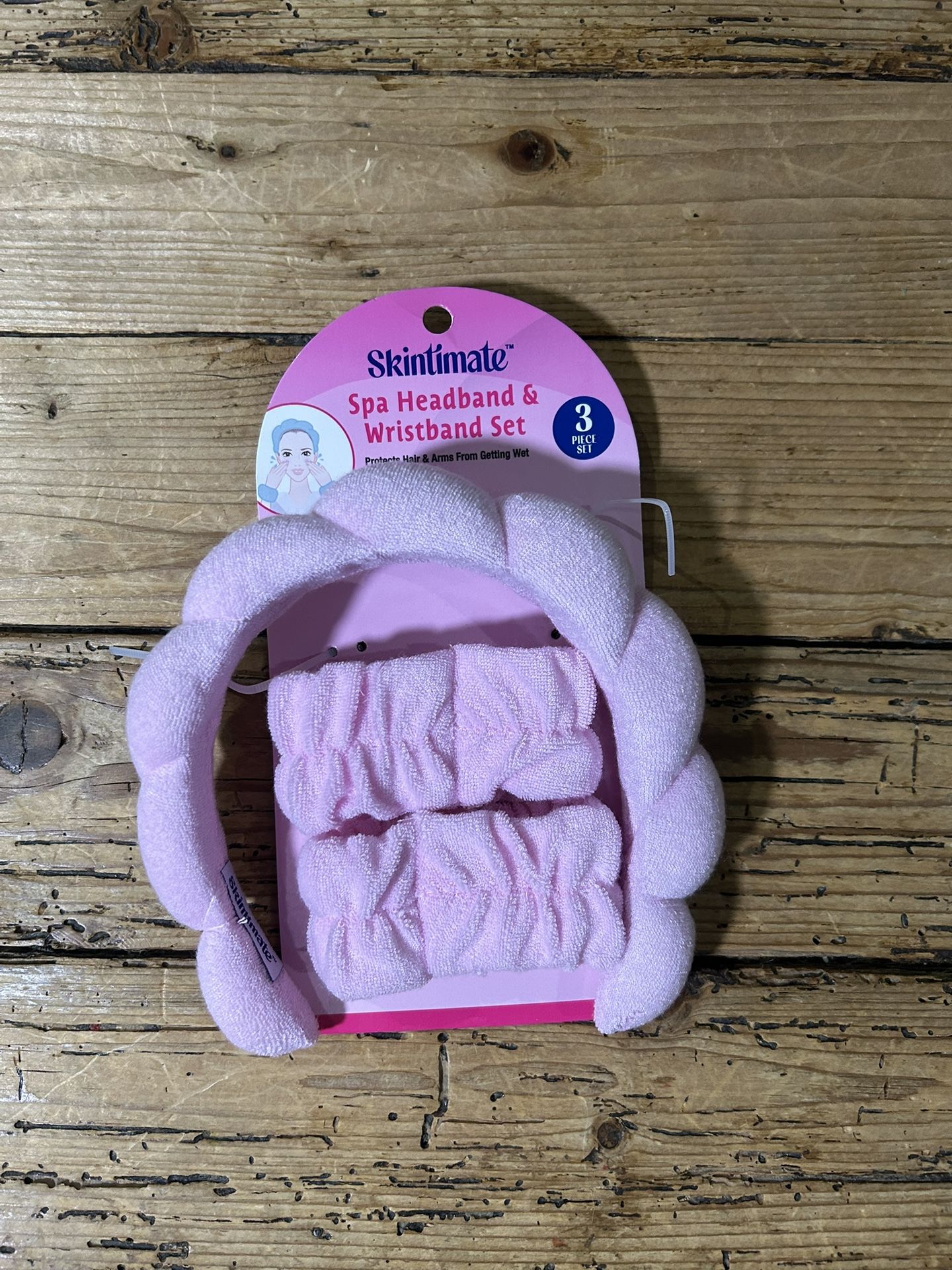 Skintimate Spa Headband & Wristband Set