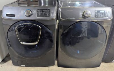 Samsung Front Load Washer and Dryer Set with AddWash™