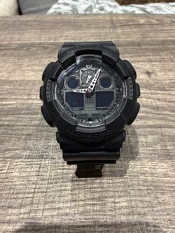 Gshock Casio Watch GA-100 Black