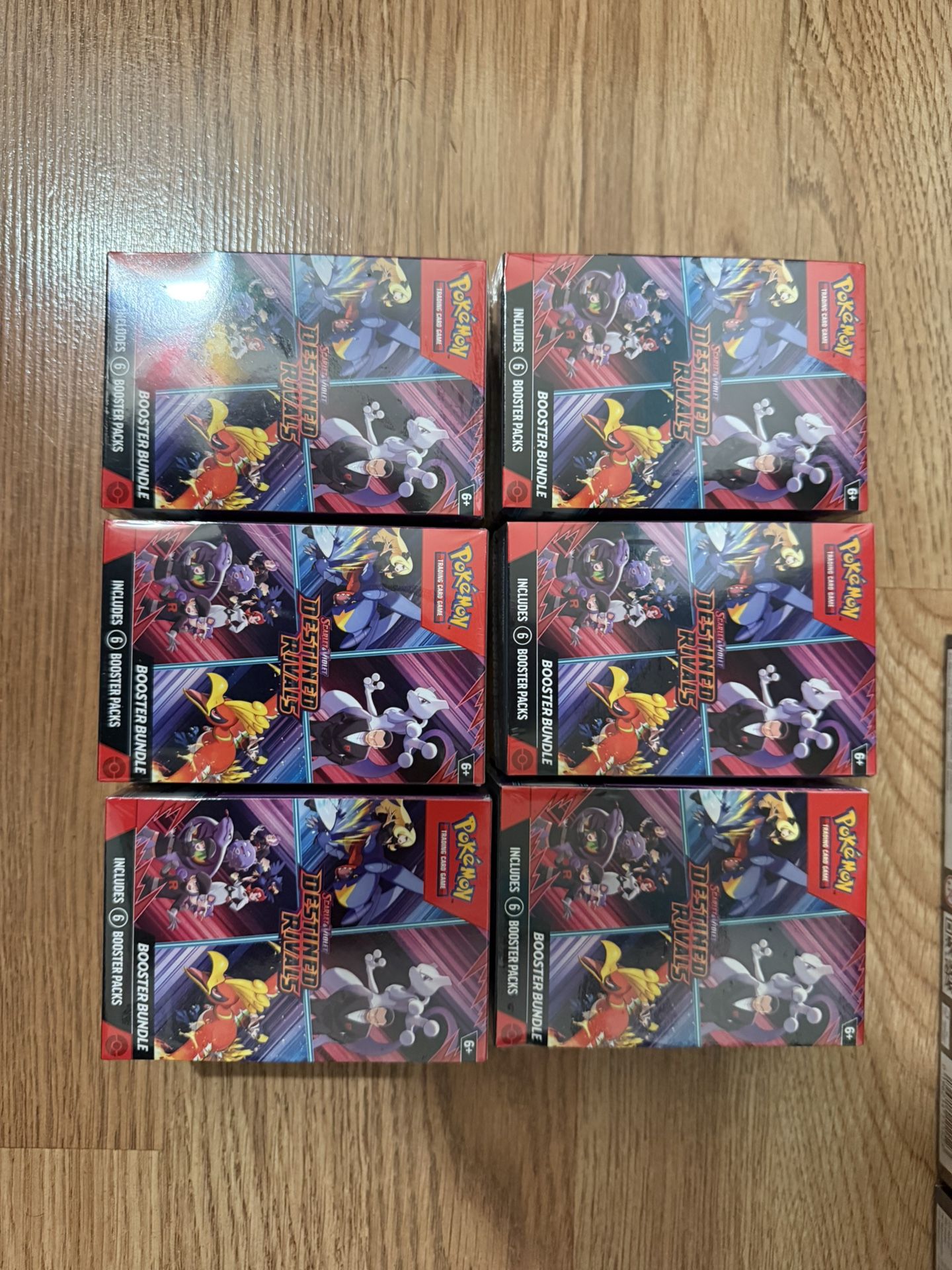Pokemon Destined Rivals Booster Bundle