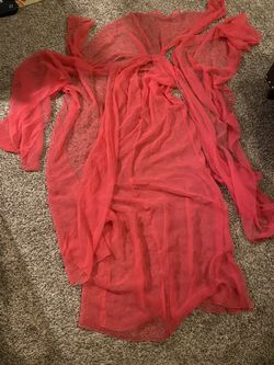 Sexy Chiffon Pink Costume