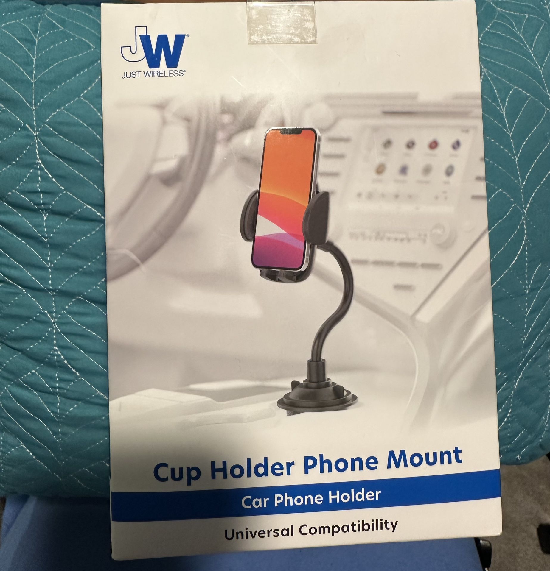 Adjustable Car Cup Holder Just Wireless  Cup Holder Phone Mount