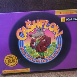 2002 Cash Flow Board Game (How To Get Out Of The Rat Race) - Complete 