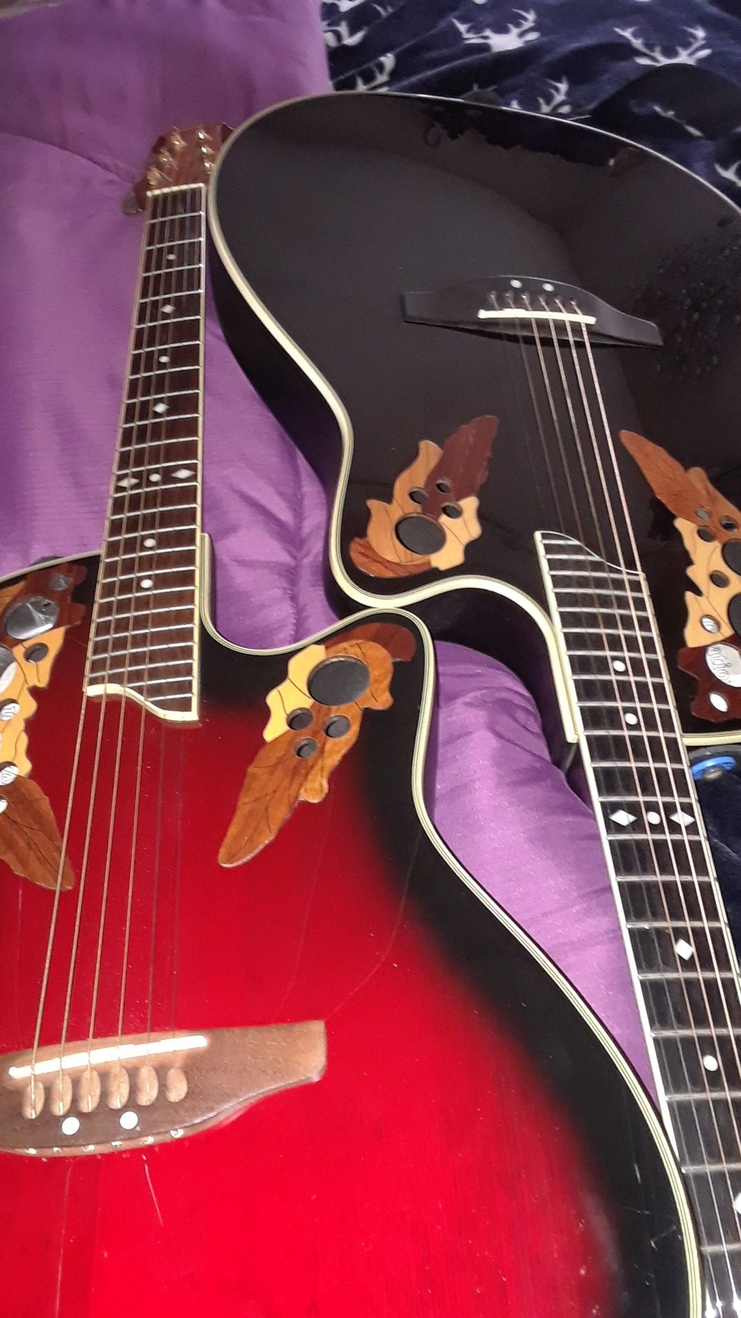 Ovations thin line, slim body, elec./acou.