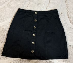 Black skirt