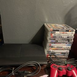 PlayStation 3 Slim Bundle With Games