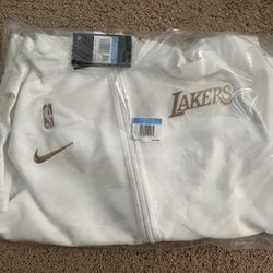 BRAND NEW SZ M NIKE LOS ANGELES LAKERS HOODIE LEBRON JAMES TITLE CHAMPION RING NIGHT YEEZY TRAVIS MITCHELL