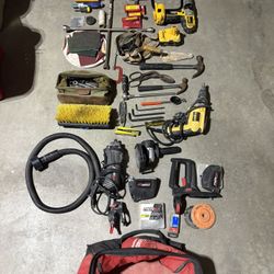 Tools/drills/chargers 