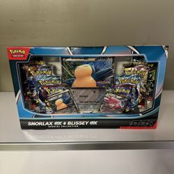 Snorlax Ex & Blissey Ex Special Collection Box POKEMON Sealed