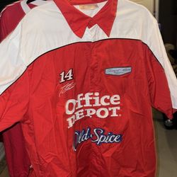Men’s NASCAR Button Down Shirt
