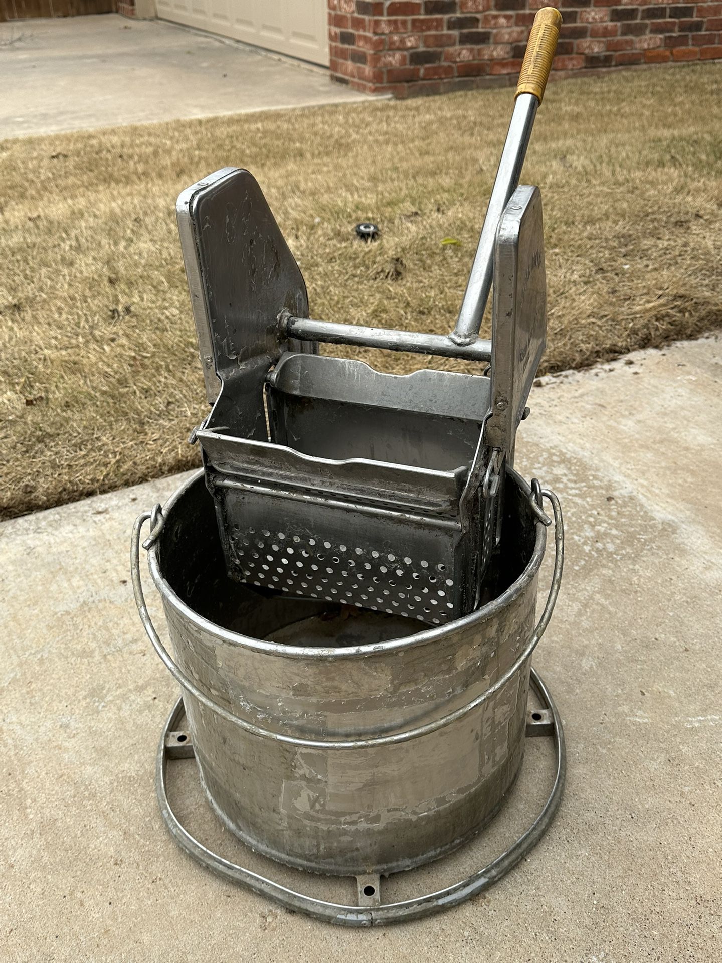 Stainless Steel Made in USA Mop Buckets & Wringers 