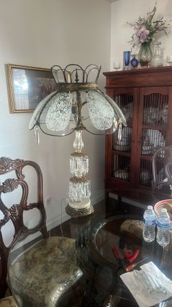 Antique Large Table Lamp R.Dietz 