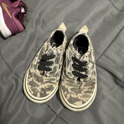 Boys Vans Shoes Size 5c 