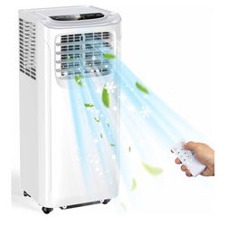 Portable AC Unit 12000 BTU + Hose Cover + Window Kit