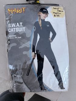 Halloween Swat catsuit