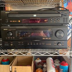 Denon home theater System Receiver & 5 Disc Changer