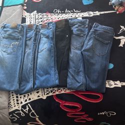 American Eagle And Hollister Jeans Size 24/0